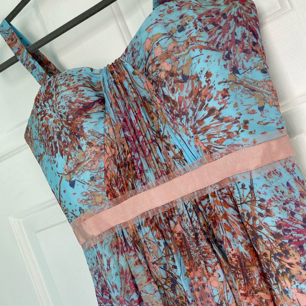 Floral prom/bridesmaids dress